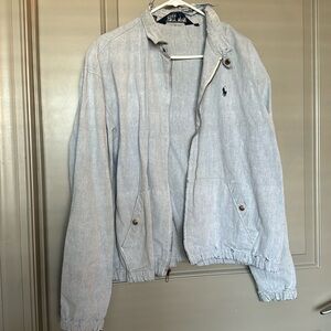 Vintage distressed Ralph Lauren zip up